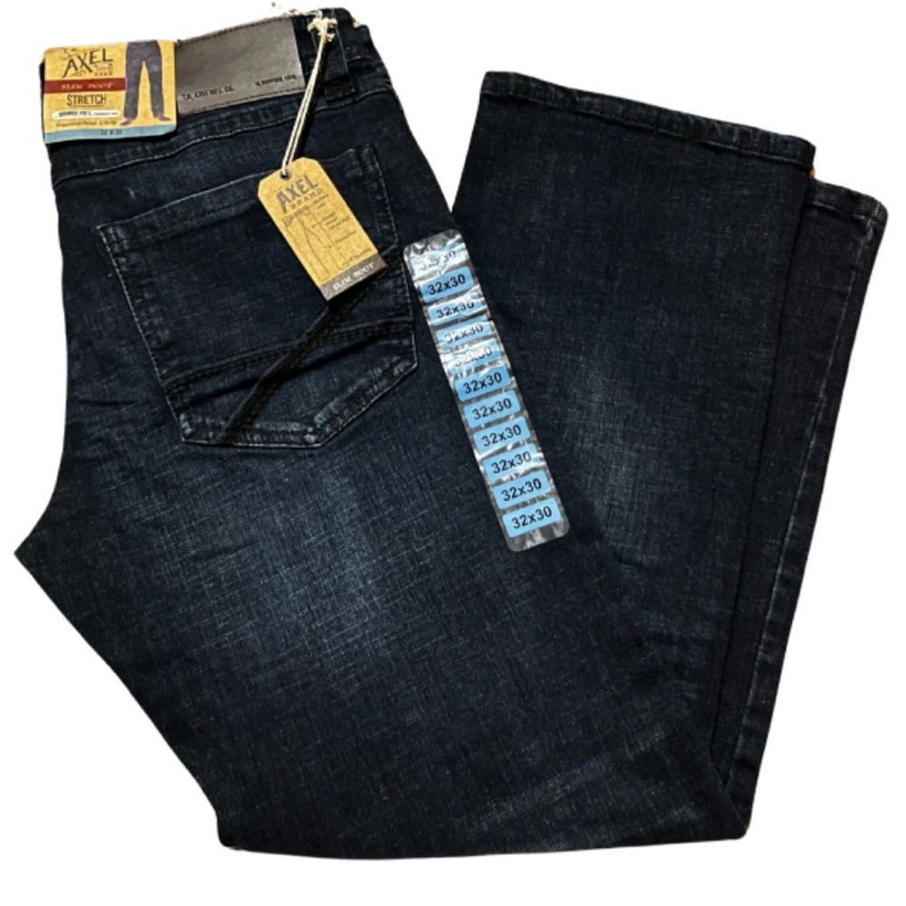 NWT T.K. Axel 32x30 Slim Straight Jeans